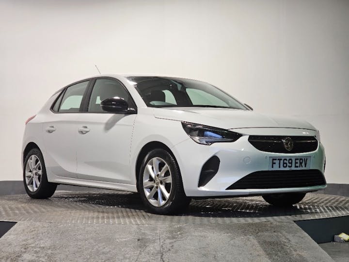 White Vauxhall Corsa 1.2 SE Premium 2020