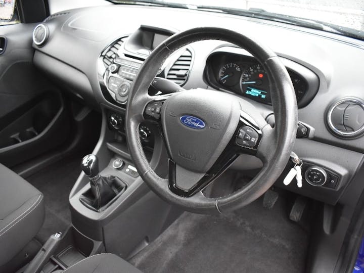 Blue Ford Ka Plus 1.2 Zetec 2017
