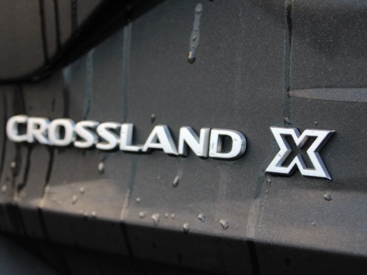 Black Vauxhall Crossland X 1.6 SE Nav Ecotec S/S 2018