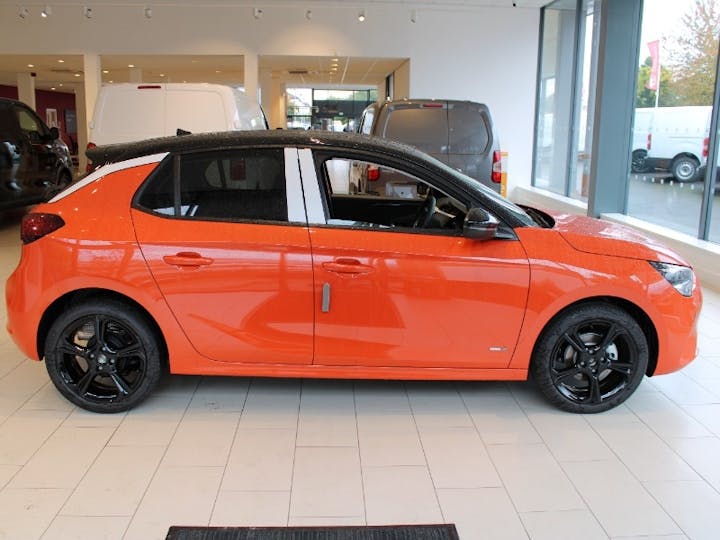 Orange Vauxhall Corsa 1.2 Griffin 2021